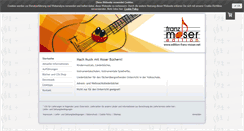 Desktop Screenshot of edition-franz-moser.net